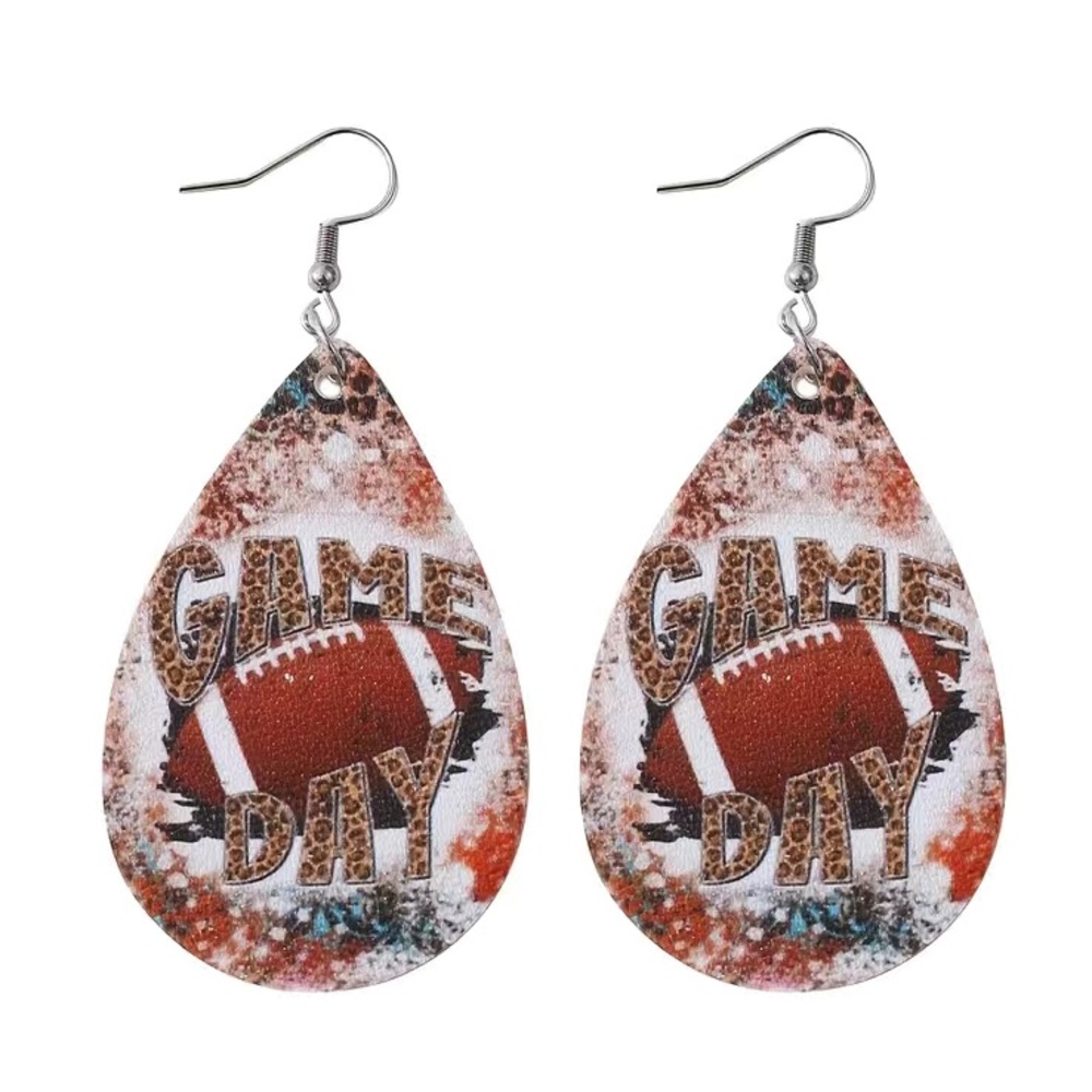 FOOTBALL Game Day Earrings!!